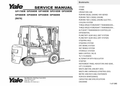 Yale GP300EB Forklift Service Manual (B876) PDF Instant Download