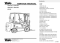Yale GDP3.5LJ Forklift Service Manual (C813) PDF Instant Download