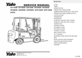 Yale GP170DB Forklift Service Manual (C876) PDF Instant Download